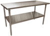 BK Resources VTT-6030 - Stainless Steel Work Table - 60" L x 30" W