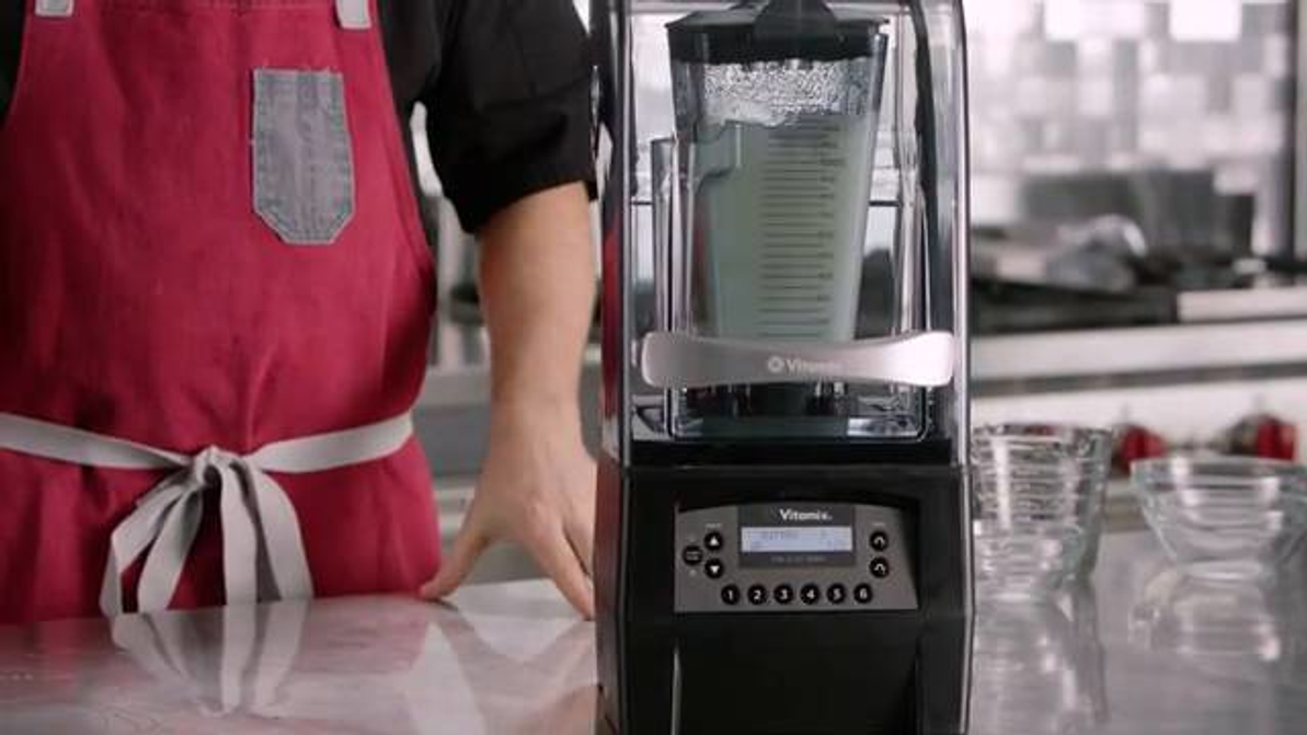 Video Overview  Ginger Limeade With The Quiet One Vitamix Commercial  Blender - Prima Supply