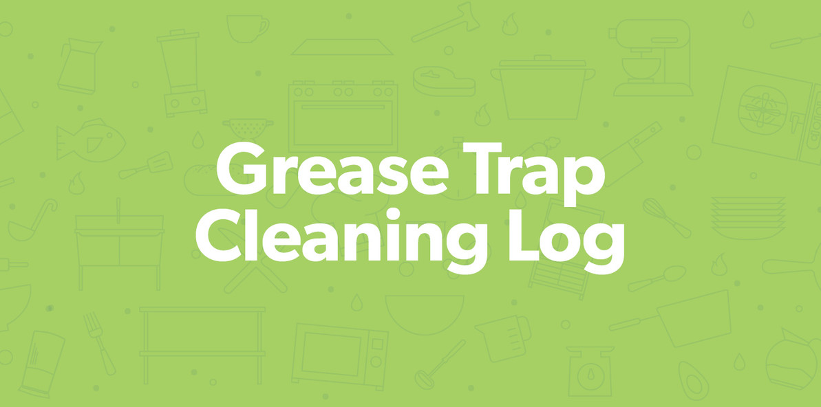 Grease Trap Cleaning Log