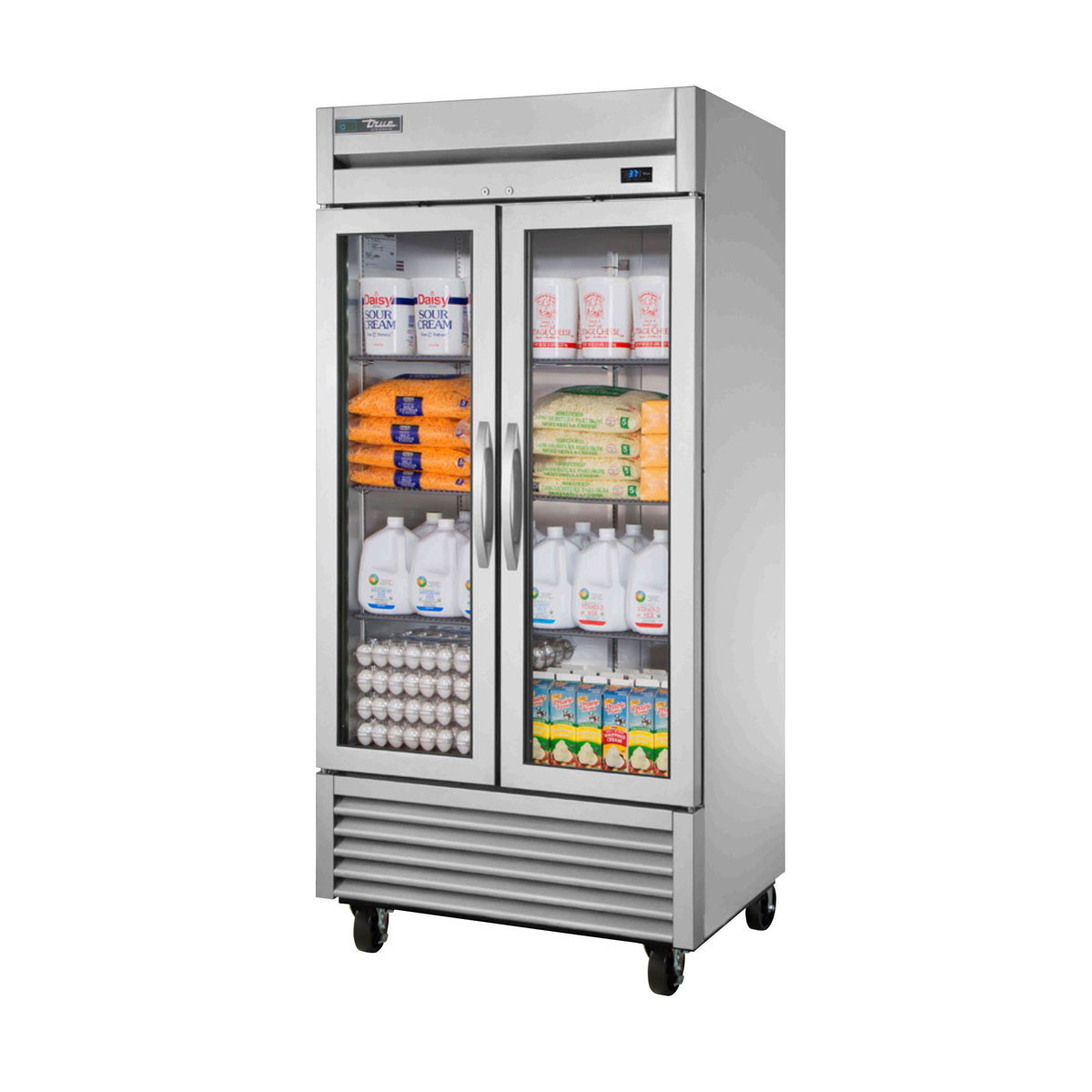 True 2 Door Refrigerator