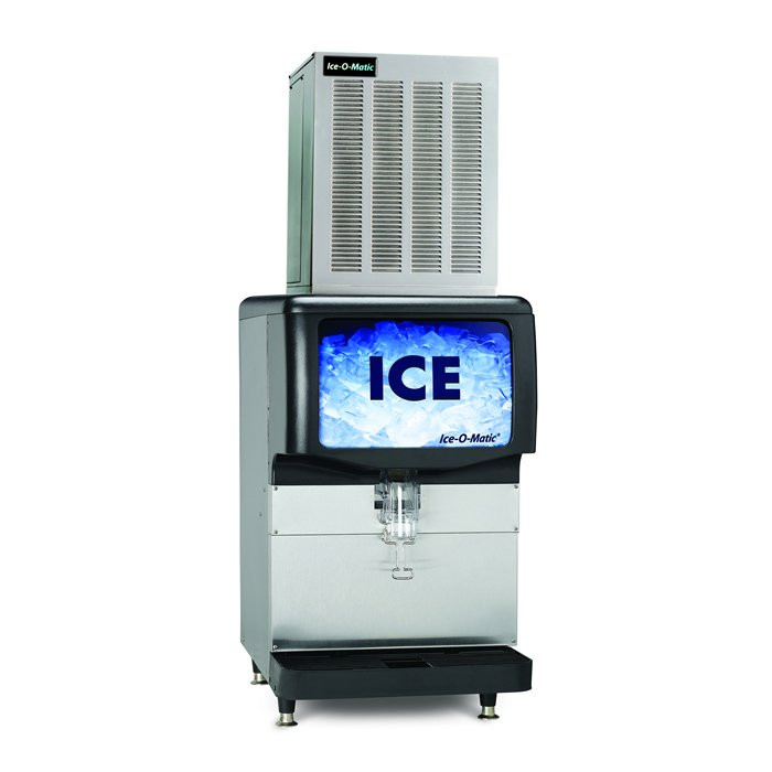 Ice-O-Matic GEM0956W - 1053 lbs Water Cooled Pearl Ice Nugget Ice