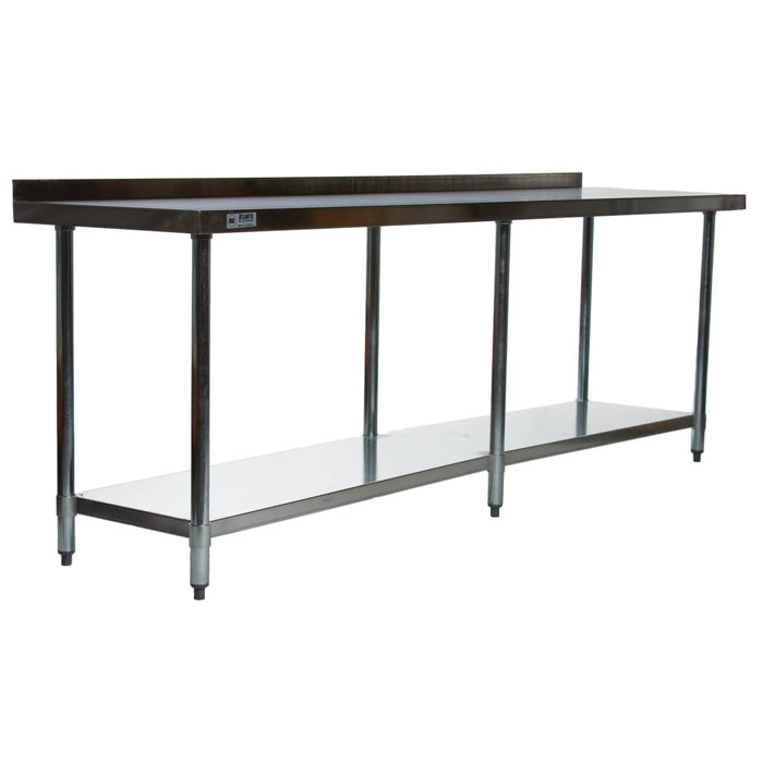 Atlantic Metalworks STT-2496-2BS - 24x96 Economy Stainless Table w