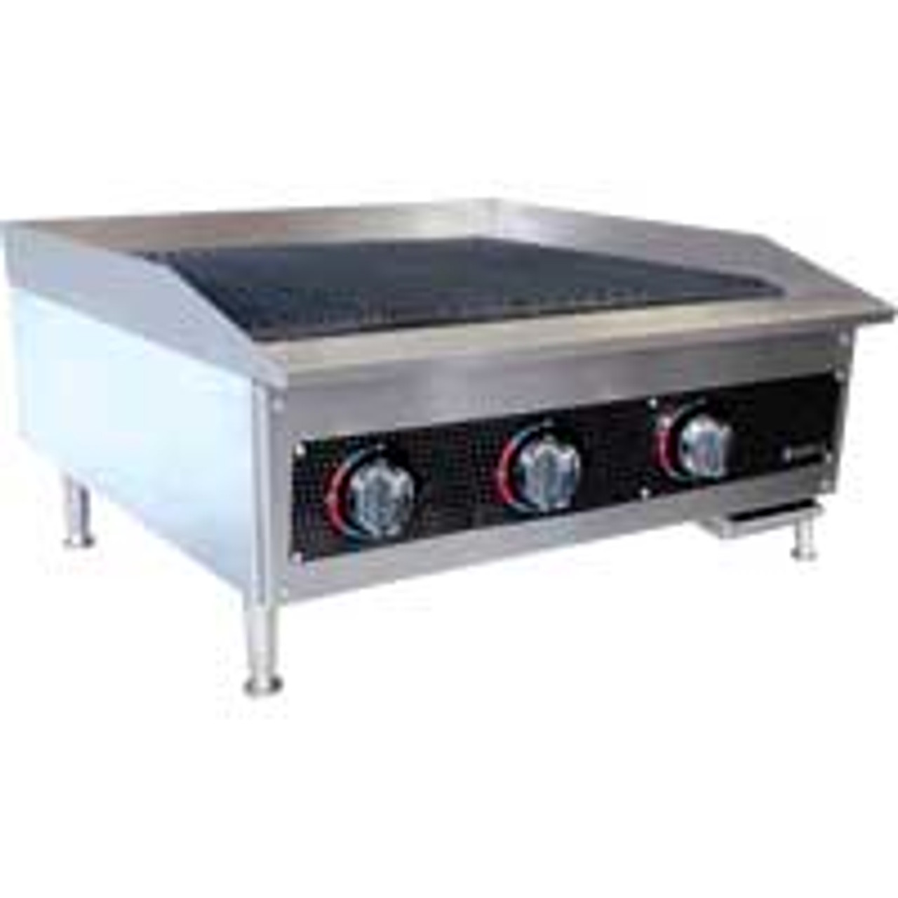 OPEN BOX NEW Anvil Radiant Gas Char Broiler 36 Wide CBR9036