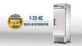 Video Overview | True T-23-HC Solid Door Refrigerator