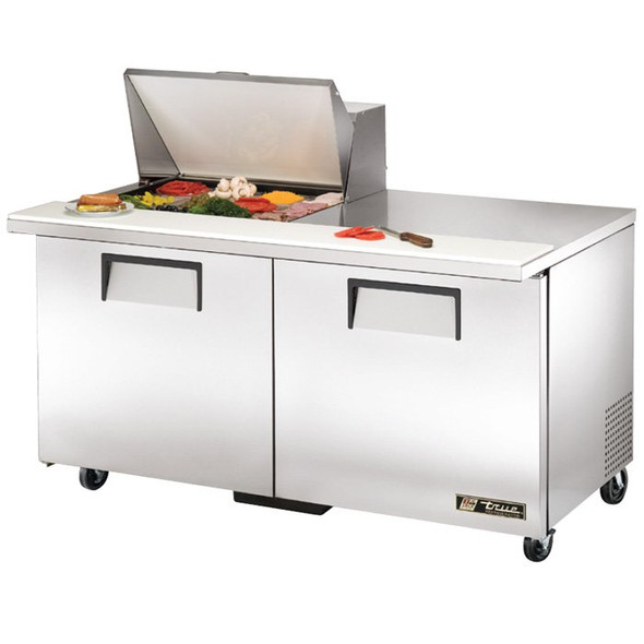 TSSU-60-12M-B True 60” 12 Bin Sandwich/Salad Prep Table