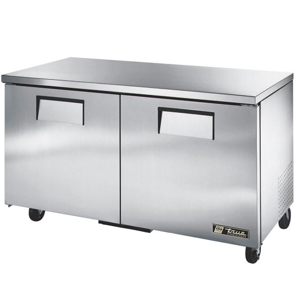 TUC-60F True 60” 2 Door Undercounter Freezer