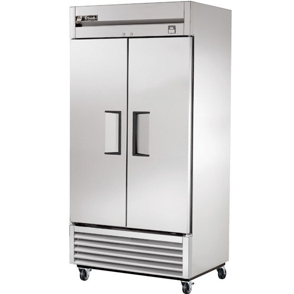 TS-35 True 35 Cu. Ft.  Stainless Steel 2 Solid Door Refrigerator