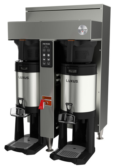 Fetco Dual Station 1.5 Gallon Extractor CBS-1152-V+ Series Coffee Brewer Fetco Dual Station 1.5 Gallon Extractor CBS-1152-V+ Series Coffee Brewer