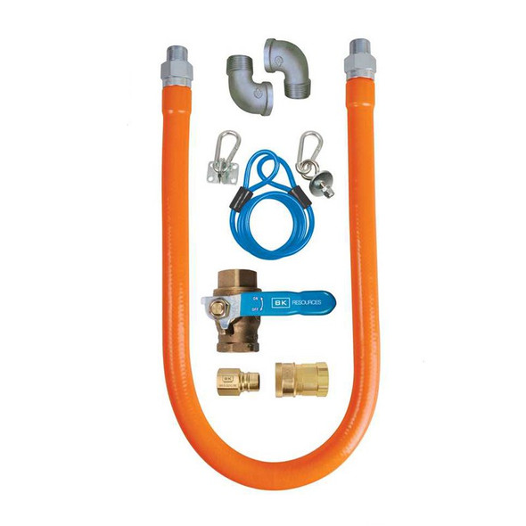 BK Resources BKG-GHC-7548-SCK3 Gas Hose Connection Kit