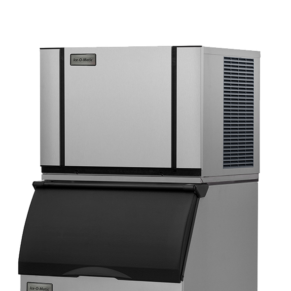 Ice-O-Matic Elevation Series CIM0430HW 460 lbs./day Modular Cube Ice Maker - Water Cooled with bin