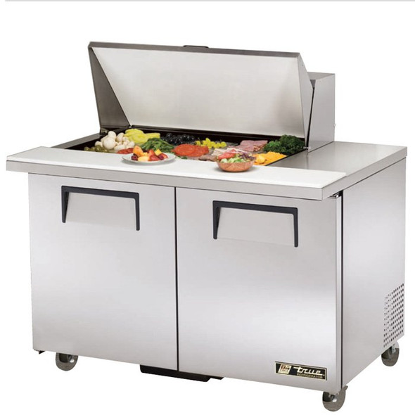 TSSU-48-15M-B-ADA True 48” 15 Bin Sandwich/Salad Prep Table