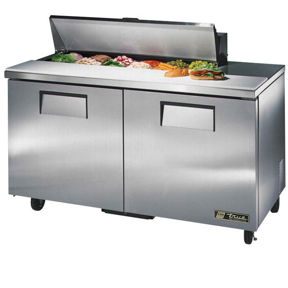 TSSU-60-12 True 60” 12 Bin Sandwich/Salad Prep Table