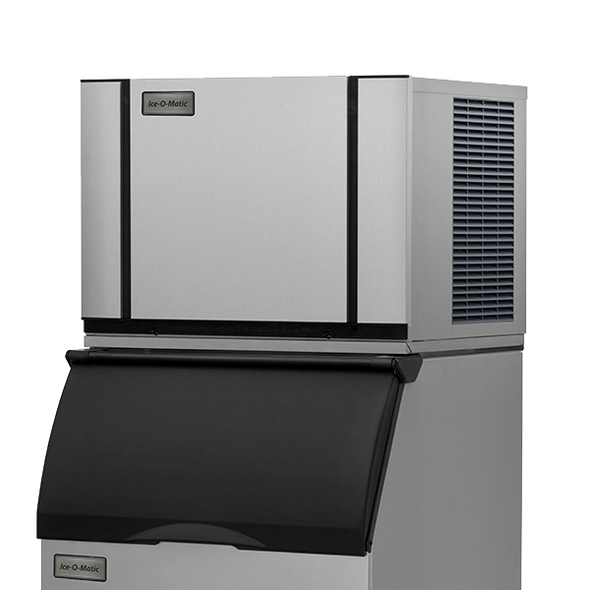 Ice-O-Matic Elevation Series CIM0330HW 310 lbs./day Modular Cube Ice Maker - Water Cooled with bin