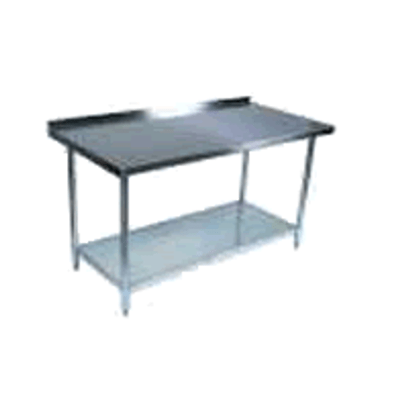 18” x 30” Standard Work Table with Stainless Steel Top and 1.5” 18” x 30” Standard Work Table with Stainless Steel Top and 1.5”