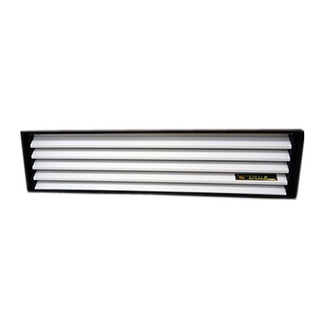 Image of the True 885448 white front grill assembly