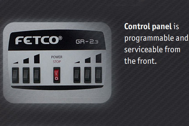 Picture of control panel