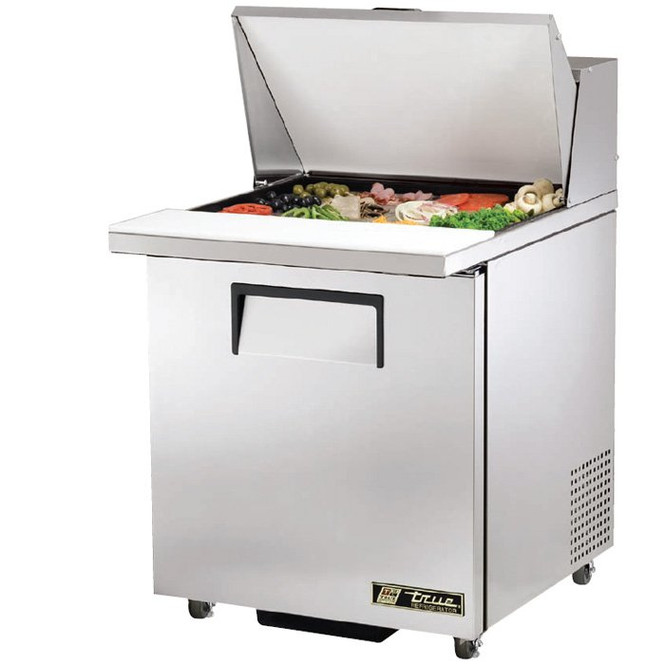 TSSU-27-12M-C-ADA True 27” 12 Bin Sandwich/Salad Prep Table