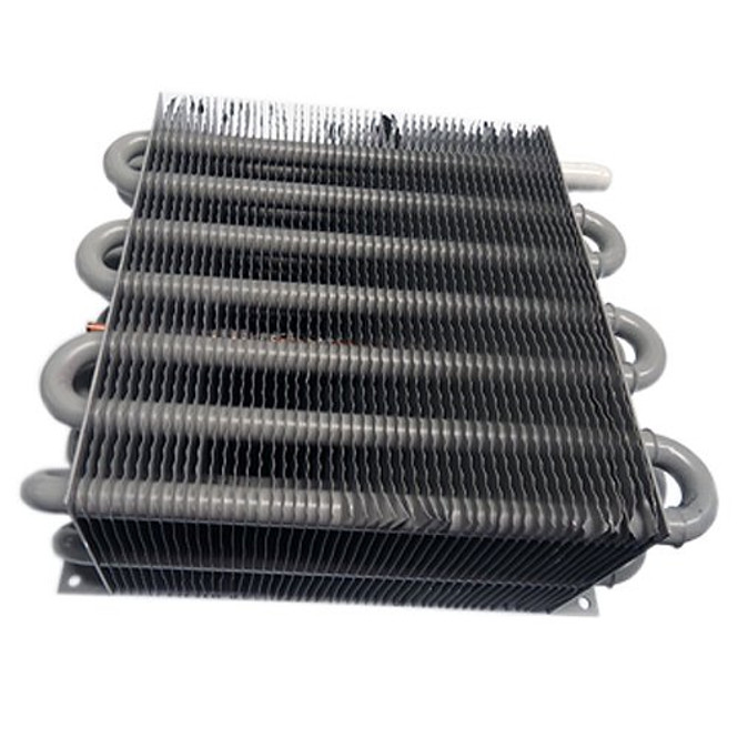 Angle view of True's 800268 evaporator coil