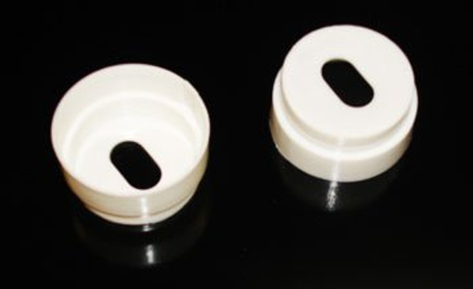 Image of the True 801253 lampshield end cap set