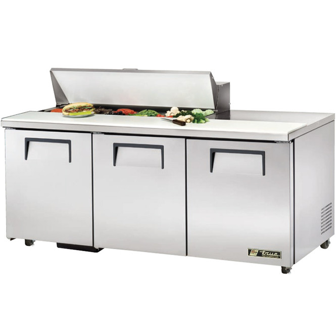 TSSU-72-12-ADA True 72” 12 Bin Sandwich/Salad Prep Table