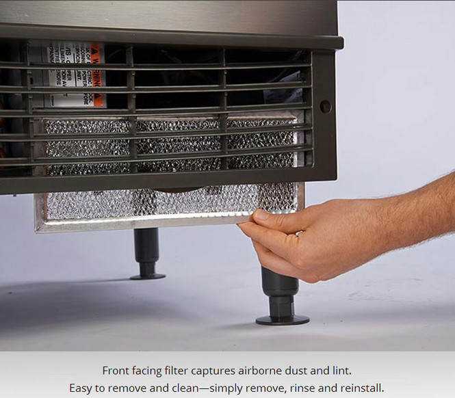 Simple steps for filter cleaning picture.