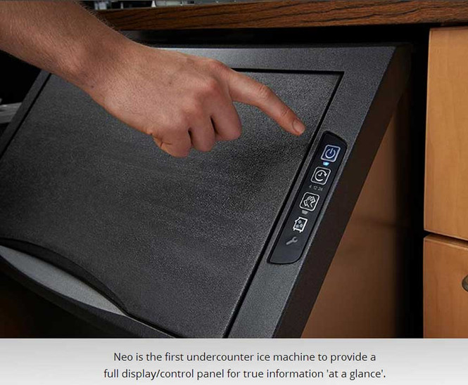 Manitowoc NEO URF-0140A-161B - 127 lbs Regular Cube Air-Cooled Undercounter