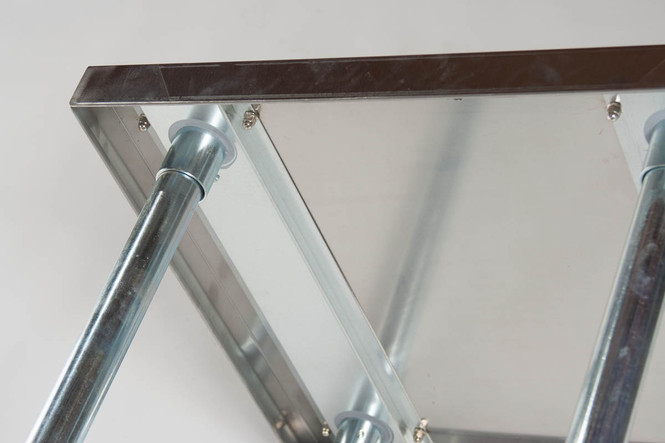 Atlantic Metalworks table underneath