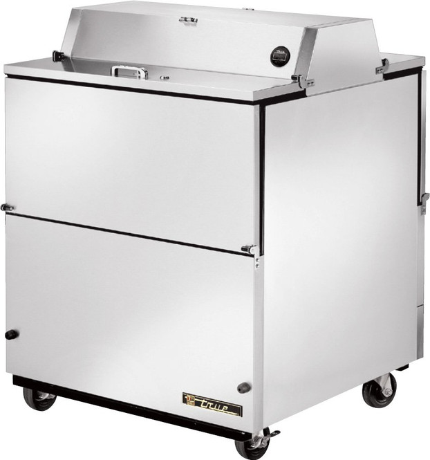 TMC-34-S-DS-SS True 34” 13.8 Cu. Ft. Dual Sided Milk Cooler