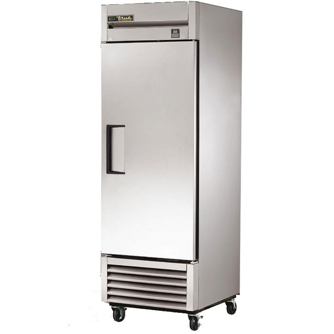 True TS-23-HC 23 Cu. Ft. Stainless Steel Solid Door Refrigerator with Hydrocarbon Refrigerant