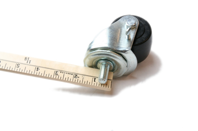Image of the diameter of the stem on the True 830280 castor