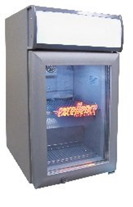 Excellence SC-80 - Countertop Display Cooler with Light, 2.7 cu.ft. capacity