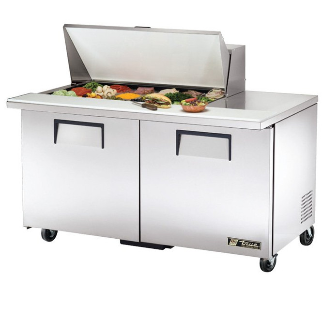 TSSU-60-18M-B True 60” 18 Bin Sandwich/Salad Prep Table