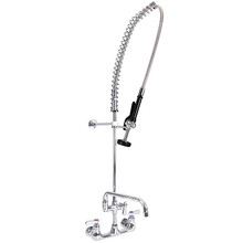 BKF-SMPR-WB-AF8-G lead-free splash mount pre-rinse with 8" add-on faucet.