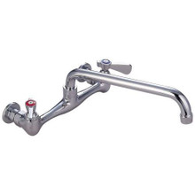 BK Resources Lead Free Heavy Duty Splash Mount Faucet