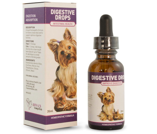 Digestive Drops for cats  & dogs