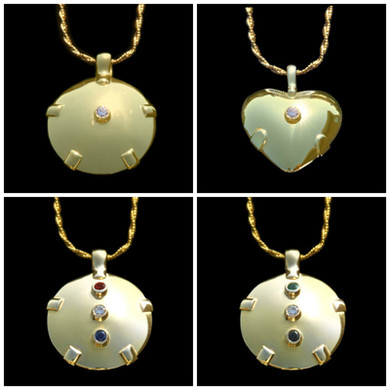 Composite of all LEVEL 4 Ultimate Plus 14K Gold BioElectric Shield