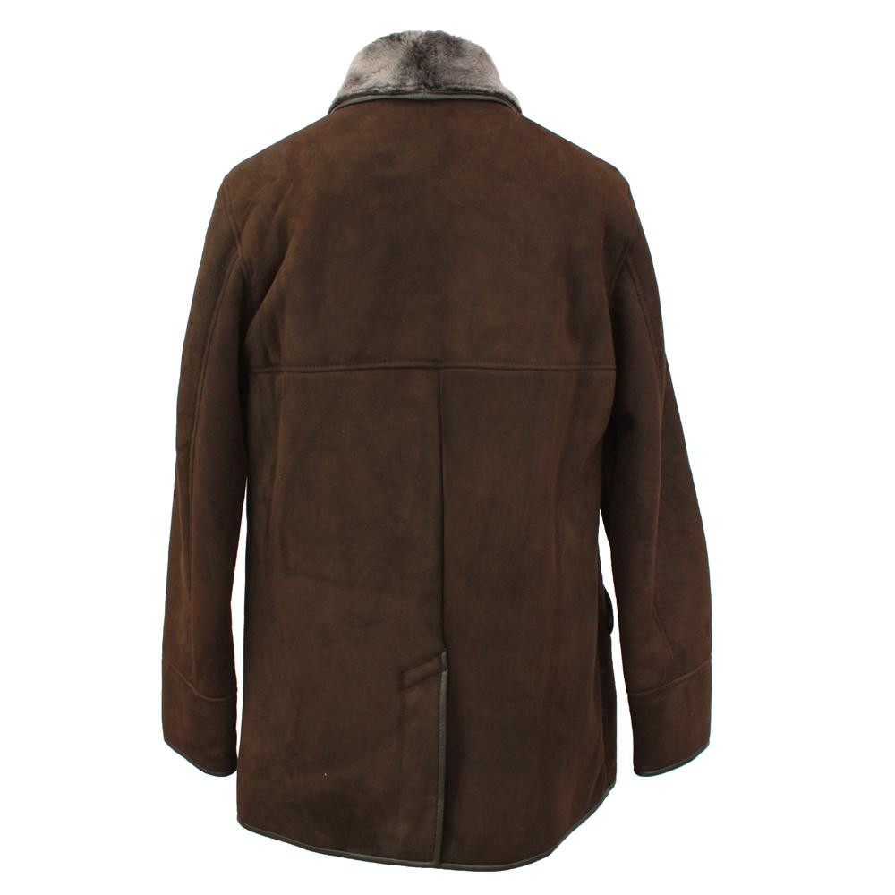 Men's Sheepskin Coat I Men's Classic Styled Edward Sheepskin Coat