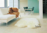 Ivory quarto sheepskin rug 