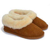 Sheepskin Lined Low Slipper Boot