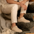 Men's Sheepskin Soft Sole Slippers Stone