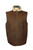 Men's Sheepskin Bodywarmer Chocolate Forest