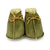 Baby Booties Wool Lined Olive Green