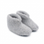 Silver Wool Bootie Slippers Uni-sex