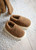 Brown wool slippers Brown wool slippers