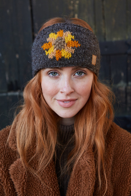 Sunflower Wool Headband