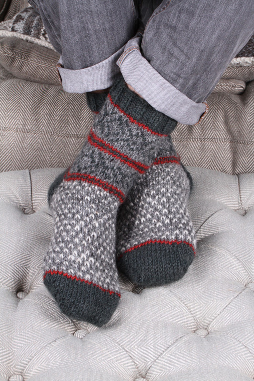 Tromso wool sofa socks