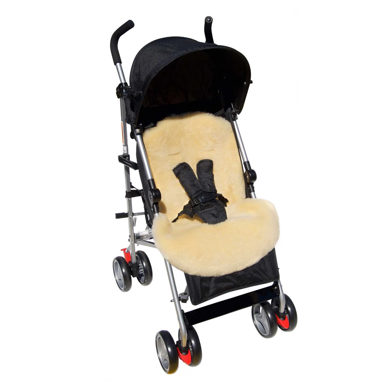 Lambskin Stroller Fleece For Buggy or Car Seat I Cool Sheepskin