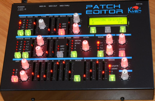KiwiTechnics Patch Editor Programmer Ver 8.1 with Power Supply