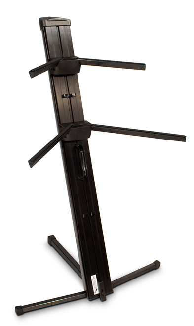 Ultimate Support Apex AX-48 Pro (Black) - Two-tier Portable Column Keyboard Stand