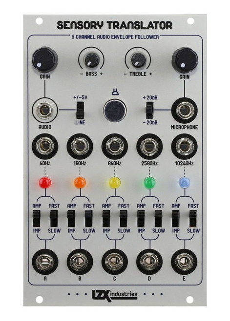 LZX Industries Sensory Translator - 5 Channel Audio Envelope Follower